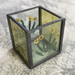 👒Vintage ‘99 | Boho Flower Votive Holder